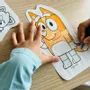Produits sous licence  - 2 coloriages gonflables - Bluey & Bingo - ARA-CREATIVE