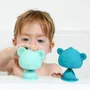 Bath accessories for children - Silicone Suction Cup Animals – Swing Pop – 9 cm - LUDI