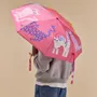 Prêt-à-porter - Fuchsia Arty Cats Eco-friendly Duck Umbrella - ORIGINAL DUCKHEAD