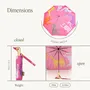 Prêt-à-porter - Fuchsia Arty Cats Eco-friendly Duck Umbrella - ORIGINAL DUCKHEAD