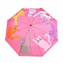 Prêt-à-porter - Fuchsia Arty Cats Eco-friendly Duck Umbrella - ORIGINAL DUCKHEAD