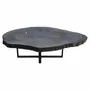 Office furniture and storage - Black petrified wood coffee tables - XYLEIA PETRIFIED WOOD
