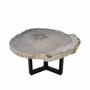 Office furniture and storage - Earth-toned petrified wood coffee tables - XYLEIA PETRIFIED WOOD