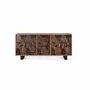 Buffets - Buffet bois d'acacia et métal - GINER Y COLOMER