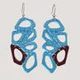 Bijoux - Voronoi Earrings – Bold Architectural Statement Jewelry - PAMELA COROMOTO
