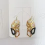Bijoux - Voronoi Earrings – Bold Architectural Statement Jewelry - PAMELA COROMOTO