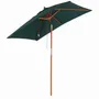 Parasols - Parasol rectangulaire inclinable dim. 2L x 1,5l x 2,3H m - AOSOM BUSINESS