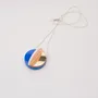 Jewelry - Dexel Necklace / Constructivist-Inspired pendant with sculptural lines - PAMELA COROMOTO
