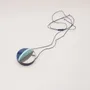 Jewelry - Dexel Necklace / Constructivist-Inspired pendant with sculptural lines - PAMELA COROMOTO