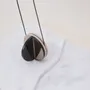 Jewelry - Dexel Necklace / Constructivist-Inspired pendant with sculptural lines - PAMELA COROMOTO