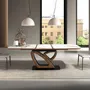 Chairs - Light grey leatherette chair - ANGEL CERDÁ
