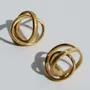 Bijoux - BOUCLES D'OREILLES DORÉES EMBOLIC PETITES - JOIDART