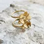 Bijoux - BAGUE DORÉE ARAI - JOIDART