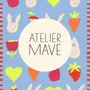 Sacs et cartables - Mave_AlverPattern_Bunnies - ATELIER MAVE