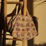 Bags and totes - Amalfi large shopping bag in blockprinted kantha - one-of-a-kind - MAISON LILO
