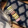 Trays - Enamel trays with handpainted gold trim, Arles ex-voto pattern - MAISON LILO