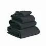 Serviettes de bain - Drap de douche Zoé Carbone 70 X 140 - MAISON VIVARAISE - SDE VIVARAISE WINKLER