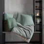 Coussins - Coussin uni Elise Opaline 45 x 45 - MAISON VIVARAISE - SDE VIVARAISE WINKLER