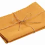 Napkins - Set of 2 recycled table napkins Delia Tournesol 41 X 41 - MAISON VIVARAISE - SDE VIVARAISE WINKLER