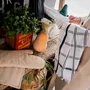 Potholders - Recycled Oven Mitt and Pot Holder Jona Naturel 15 X 30 - MAISON VIVARAISE - SDE VIVARAISE WINKLER