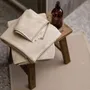Serviettes de bain - Drap de bain Bora Galet 90 x 150 - MAISON VIVARAISE - SDE VIVARAISE WINKLER