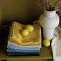 Kitchen utensils - Curl Eyelet Hand Towel Thym 50 X 50 - MAISON VIVARAISE - SDE VIVARAISE WINKLER