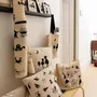 Bags and totes - Dubout 3 chats Bag Écru 40 X 35 - MAISON VIVARAISE - SDE VIVARAISE WINKLER