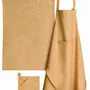 Potholders - 2-in-1 Organic Pot Holder Freedom Bambou 20 X 20 - MAISON VIVARAISE - SDE VIVARAISE WINKLER