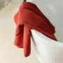Bath towels - Bora Bath Towel Geranium 90 X 150 - MAISON VIVARAISE - SDE VIVARAISE WINKLER