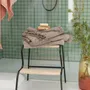 Other bath linens - Enzo Bath Mat Chamois 54 X 110 - MAISON VIVARAISE - SDE VIVARAISE WINKLER
