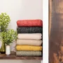 Throw blankets - Isabel Recycled Plain Throw Caviar 130 X 160 - MAISON VIVARAISE - SDE VIVARAISE WINKLER