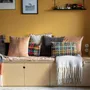 Cushions - Embroidered Cushion Soline Multico 30 X 50 - MAISON VIVARAISE - SDE VIVARAISE WINKLER