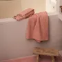 Autres linges de bain - Tapis de bain uni Etia Azalée 54 x 64 - MAISON VIVARAISE - SDE VIVARAISE WINKLER