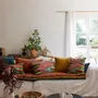 Throw blankets - Plain Fara Throw Safran 135 X 200 - MAISON VIVARAISE - SDE VIVARAISE WINKLER