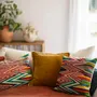 Throw blankets - Plain Fara Throw Safran 135 X 200 - MAISON VIVARAISE - SDE VIVARAISE WINKLER