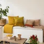 Linge de lit - Jeté recyclé Titou Dragée 260 x 260 - MAISON VIVARAISE - SDE VIVARAISE WINKLER