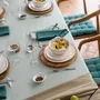 Napkins - Grace Recycled Table Napkin Céladon 40 X 40 - MAISON VIVARAISE - SDE VIVARAISE WINKLER