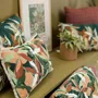 Cushions - Embroidered Cushion Alina Pétrole 40 X 65 - MAISON VIVARAISE - SDE VIVARAISE WINKLER