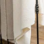 Throw blankets - Recycled Knit Throw Danilo Ivoire 130 X 160 - MAISON VIVARAISE - SDE VIVARAISE WINKLER