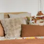 Cushions - Recycled Cushion Maïa Cuivre 45 X 45 - MAISON VIVARAISE - SDE VIVARAISE WINKLER