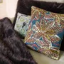Throw blankets - Maxi recycled throw Nolan Caviar 180 X 220 - MAISON VIVARAISE - SDE VIVARAISE WINKLER
