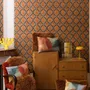 Cushions - Embroidered Cushion Nevio Multico 45 X 45 - MAISON VIVARAISE - SDE VIVARAISE WINKLER