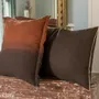Cushions - Zeff Shade Cushion Ébène 45 X 45 - MAISON VIVARAISE - SDE VIVARAISE WINKLER