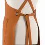 Kitchen linens - Recycled kitchen apron with pockets Artisan Cannelle 72 X 85 - MAISON VIVARAISE - SDE VIVARAISE WINKLER