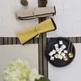 Table cloths - Manoka Placemat Set Neige/Or 33 X 45 - MAISON VIVARAISE - SDE VIVARAISE WINKLER