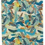 Linge de lit - Edredon imprimé Dori Lagon 85 x 200 - MAISON VIVARAISE - SDE VIVARAISE WINKLER