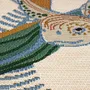 Tapis - Tapis Dori outdoor Lagon Diamètre 160 cm - MAISON VIVARAISE - SDE VIVARAISE WINKLER