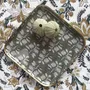 Trays - Alhambra enamelled metal trays with handpainted gold trim - MAISON LILO