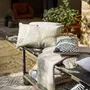 Cushions - Embroidered Cushion Flora Marine 40 X 65 - MAISON VIVARAISE - SDE VIVARAISE WINKLER