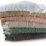 Other bath linens - Gilda Bath Mat Aubepine 54 X 64 - MAISON VIVARAISE - SDE VIVARAISE WINKLER